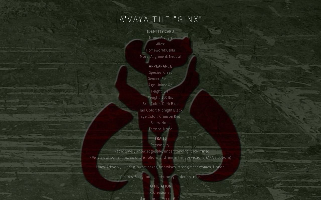 Carrd profile picture for @avaya